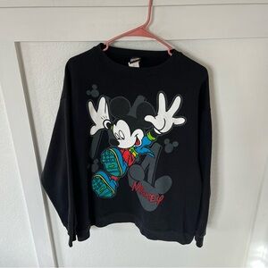 Vintage Mickey Unlimited Men's Medium/Large Crewneck Sweatshirt